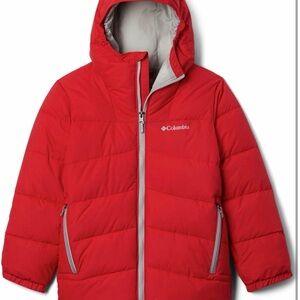 Columbia Kids Bright Red Puffer Coat